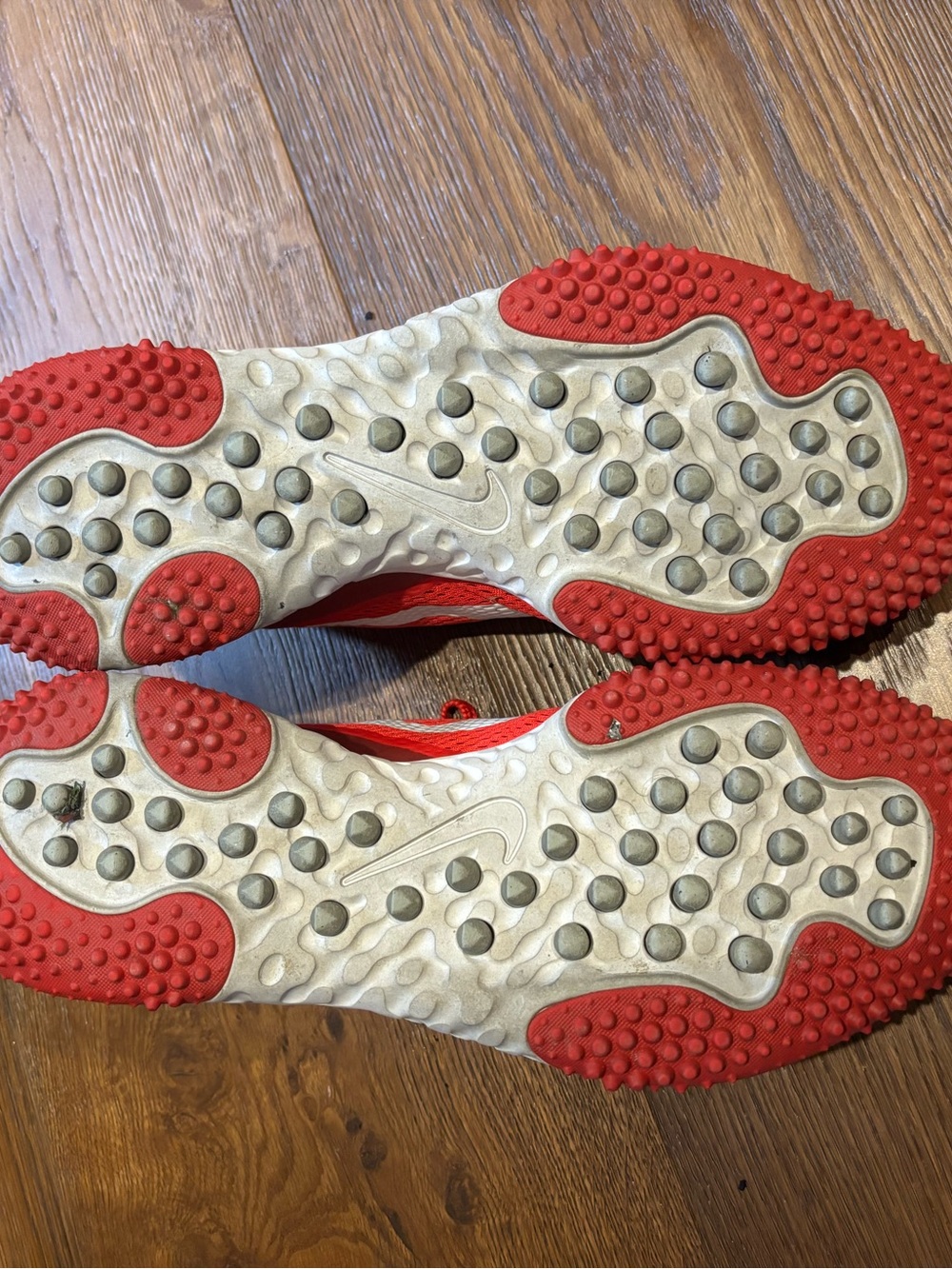 Nike Red baseball turf Shoes - Picture 4 of 4